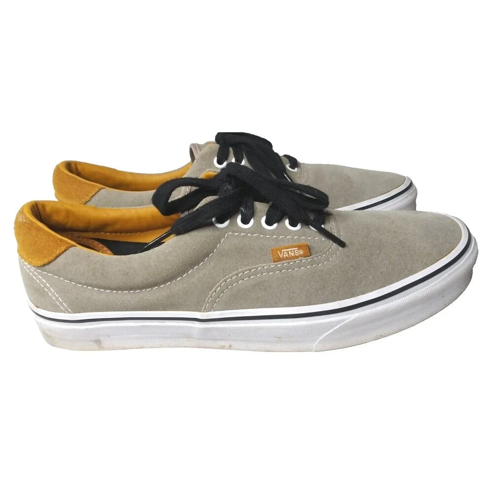 Vans  Era 59  Mens Size 10.5 Casual Shoes Sneakers Gray Olive Suede